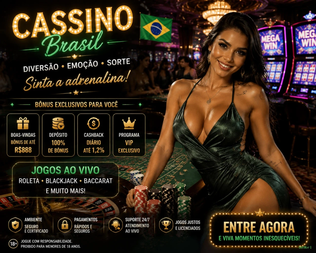 Bônus e prêmios 989brl